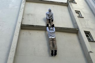 Cette intervention artistique intrigue à Bâle.